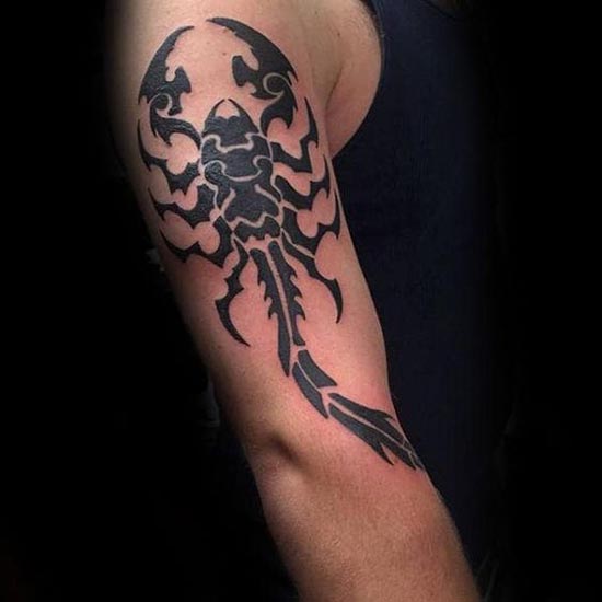 10+ Unforgettable Scorpion Tribal Tattoo Designs and Ideas