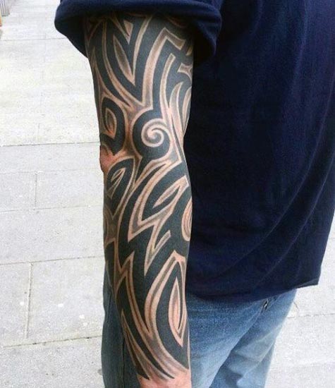 Top 15 Crazy Tribal Arm Tattoo Designs | I Fashion Styles