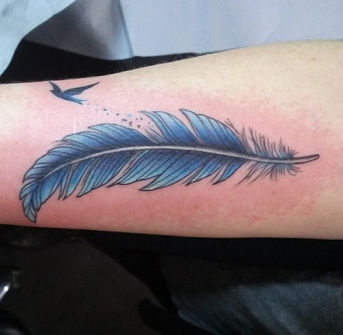10+ Astounding Blue Tattoo Designs with Meanings