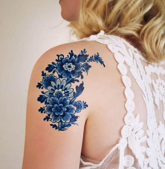 10+ Astounding Blue Tattoo Designs with Meanings