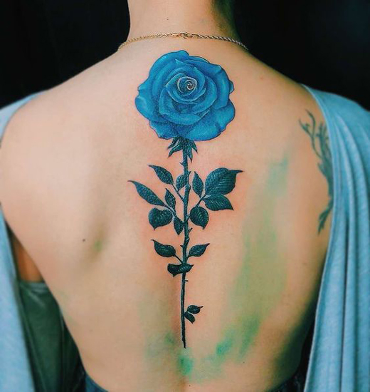 10+ Astounding Blue Tattoo Designs with Meanings