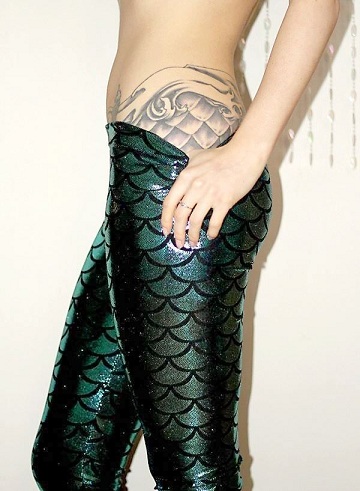 15 Simple and Traditional Mermaid Tattoo Designs
