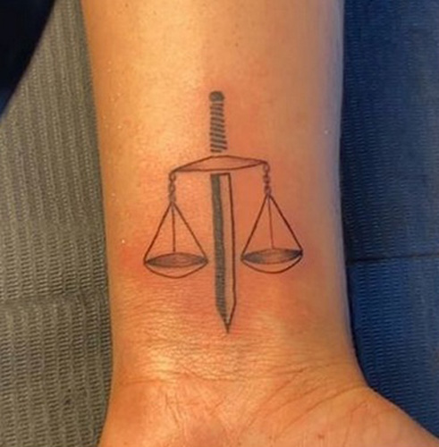 20 Elegant Libra Zodiac Sign Tattoo Designs | I Fashion Styles