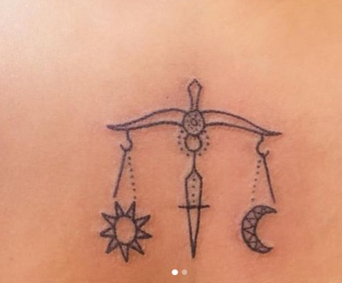 20 Elegant Libra Zodiac Sign Tattoo Designs | I Fashion Styles