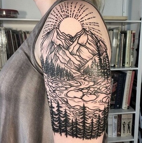 10 Stunning Nature Tattoo Designs for Outdoor Enthusiasts