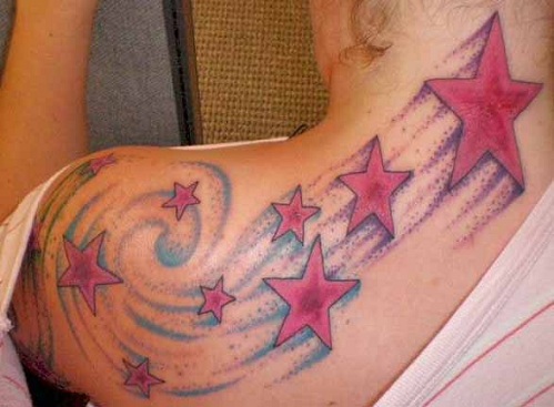 9 Beautiful Shooting Star Tattoo Designs and Ideas