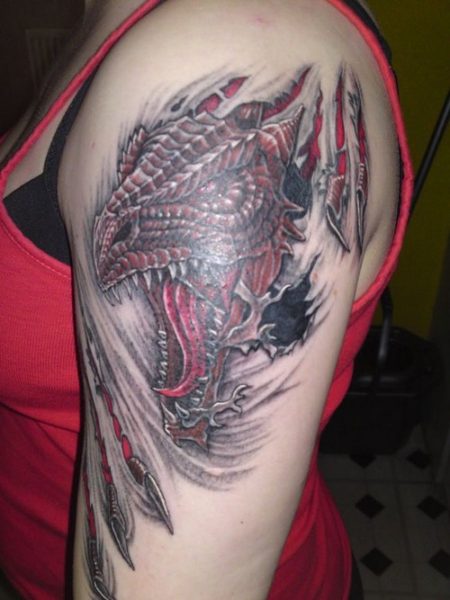 15+ Amazing Dragon Tattoo Designs For Men And Women