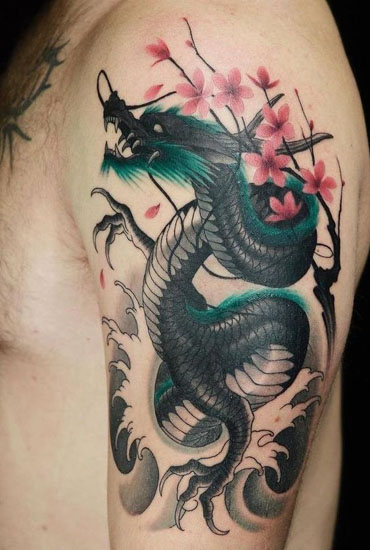 15+ Amazing Dragon Tattoo Designs For Men And Women
