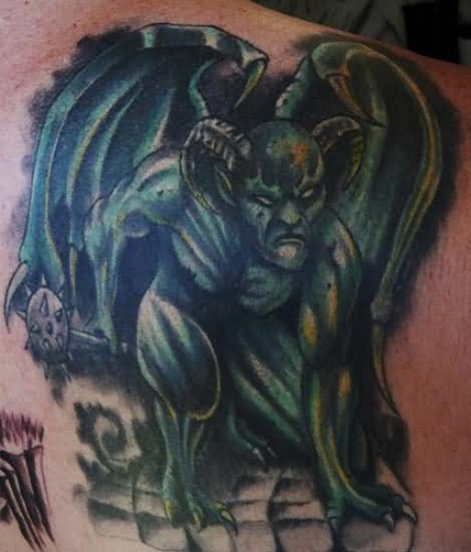 10 Best Frightening Gargoyle Tattoo Designs | I Fashion Styles