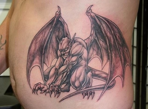 10 Best Frightening Gargoyle Tattoo Designs | I Fashion Styles