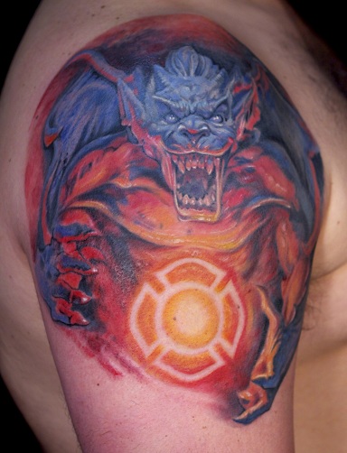 10 Best Frightening Gargoyle Tattoo Designs | I Fashion Styles