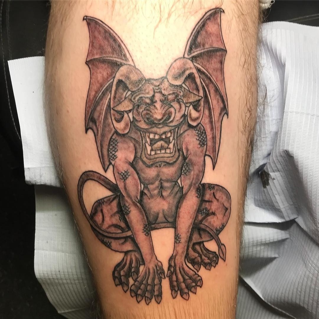 10 Best Frightening Gargoyle Tattoo Designs | I Fashion Styles