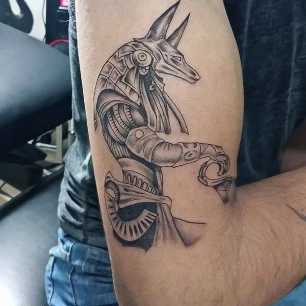 20 Anubis Tattoo Designs With Meanings 2023 | I Fashion Styles