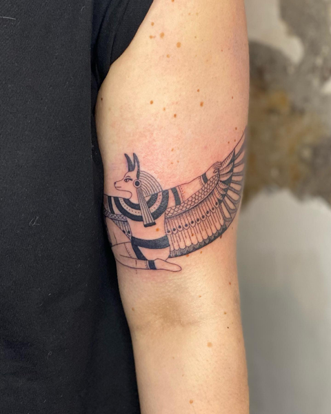 20 Anubis Tattoo Designs With Meanings 2023 | I Fashion Styles