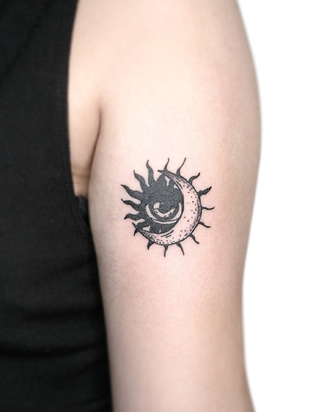 15 Sun Tattoo Designs That Brighten Up Your Day 2023