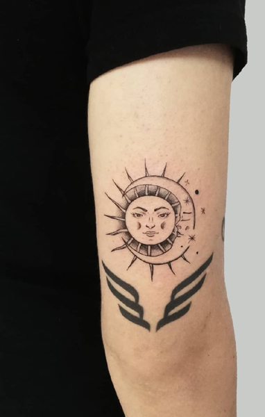 15 Sun Tattoo Designs That Brighten Up Your Day 2023