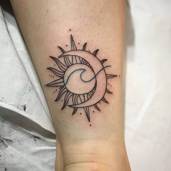 15 Sun Tattoo Designs That Brighten Up Your Day 2023