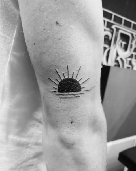 15 Sun Tattoo Designs That Brighten Up Your Day 2023