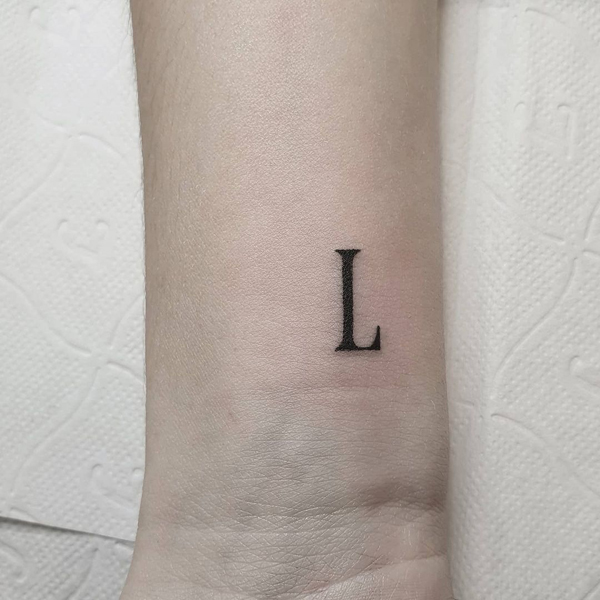 25 Trending L Letter Tattoo Designs 2023 | I Fashion Styles