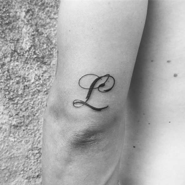 25 Trending L Letter Tattoo Designs 2023 | I Fashion Styles