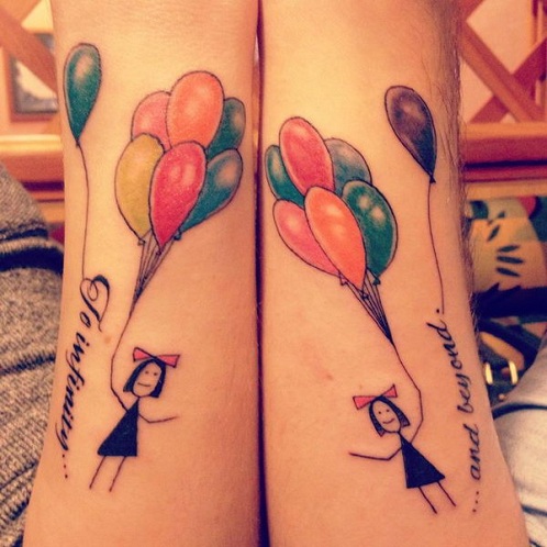10 Balloon Tattoo Designs Inspired by Childhood Memories