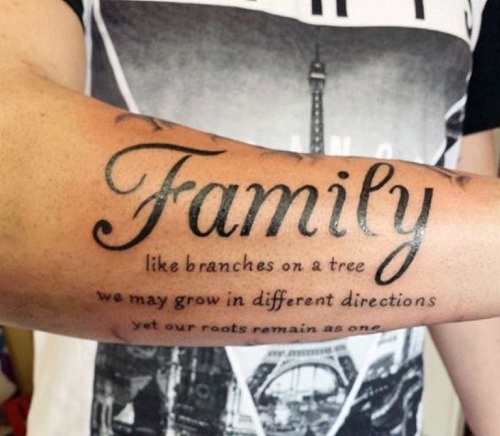 20+ Cute Family Tattoo Designs With Pictures | I Fashion Styles