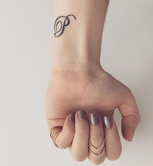 P Letter Tattoo Designs: 20 Incredible Designs In 2023