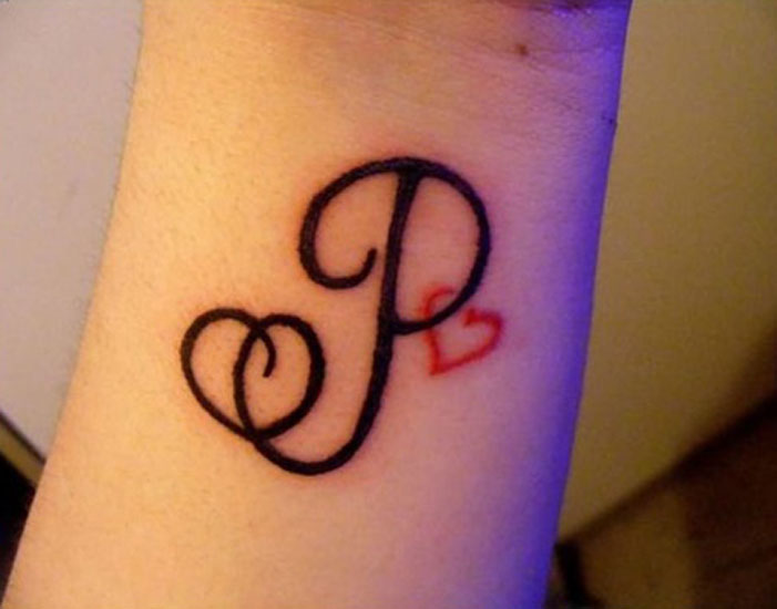 P Letter Tattoo Designs: 20 Incredible Designs In 2023