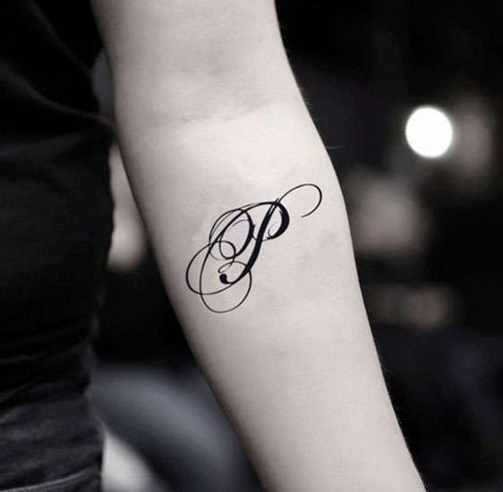 P Letter Tattoo Designs: 20 Incredible Designs In 2023