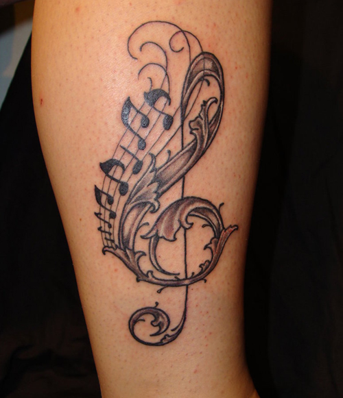 15+ Best Music Tattoo Designs for All The Music Lovers