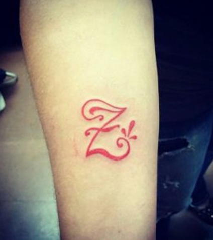 20 Fantastic Z Letter Tattoo Designs 2023 | I Fashion Styles