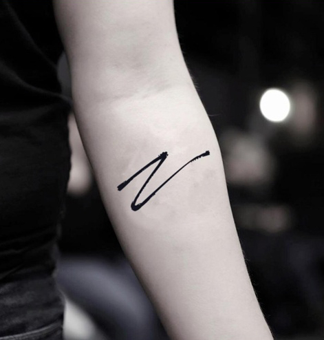 20 Fantastic Z Letter Tattoo Designs 2023 | I Fashion Styles