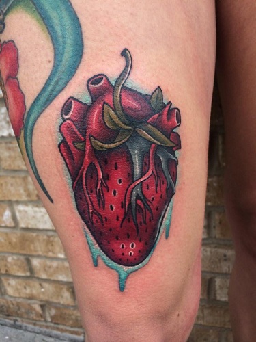 10 Realistic Strawberry Tattoo Designs and Ideas