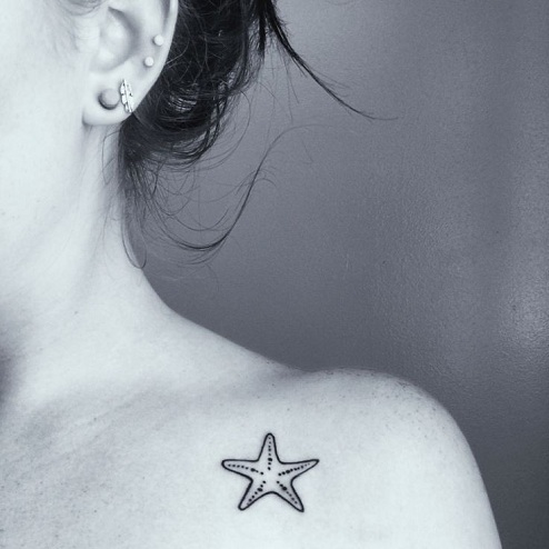 9 Stunning Starfish Tattoo Designs for Beach Lovers