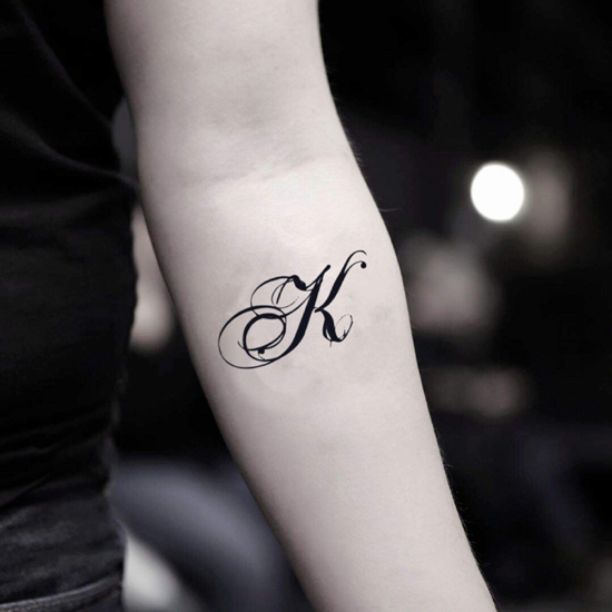 20 Creative K Letter Tattoo Designs for Artistic Inspiration