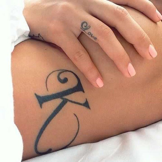 20 Creative K Letter Tattoo Designs for Artistic Inspiration