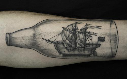 9 Stunning Ship Tattoo Designs and Ideas | I Fashion Styles