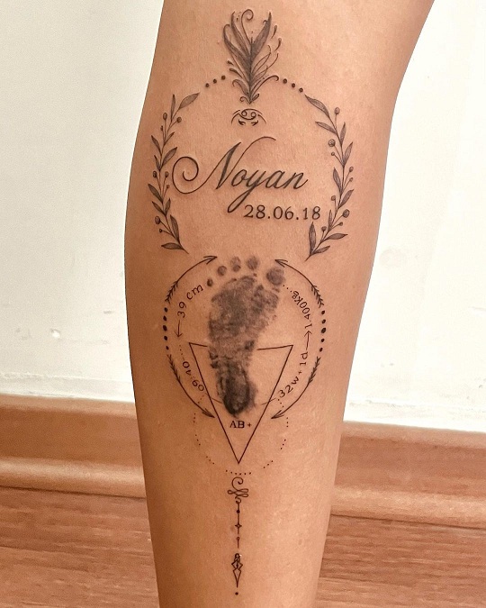 15 Best Footprint Tattoo Designs for Men and Women