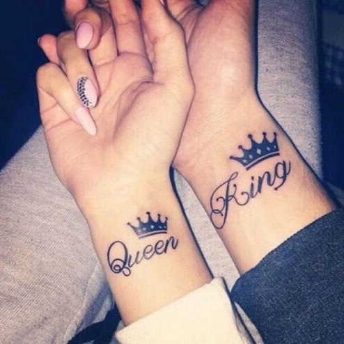 25 Matching Tattoo Designs for Couples and Friends