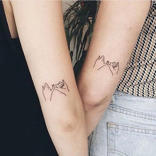 25 Matching Tattoo Designs for Couples and Friends