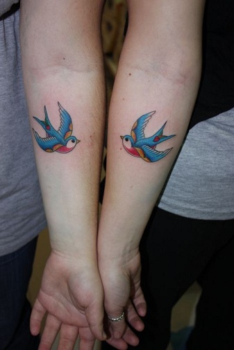 25 Matching Tattoo Designs for Couples and Friends