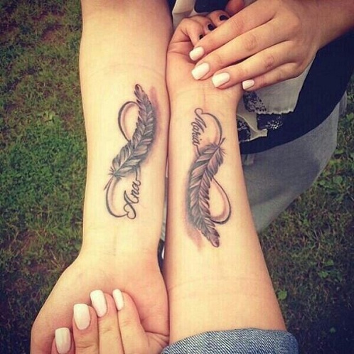 25 Matching Tattoo Designs for Couples and Friends