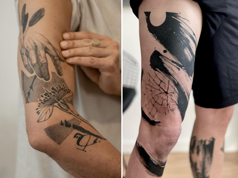 15+ Abstract Tattoo Designs for the Creative Spirit