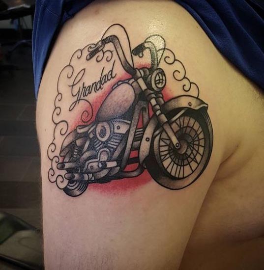 15 Most Engaging Biker Tattoo Designs with Images