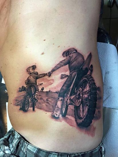 15 Most Engaging Biker Tattoo Designs with Images