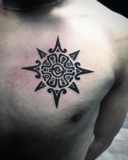 20 Best Tribal Sun Tattoo Designs Suitable for Everyone