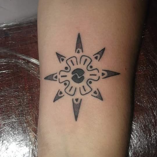 20 Best Tribal Sun Tattoo Designs Suitable for Everyone