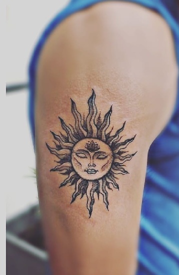20 Best Tribal Sun Tattoo Designs Suitable for Everyone