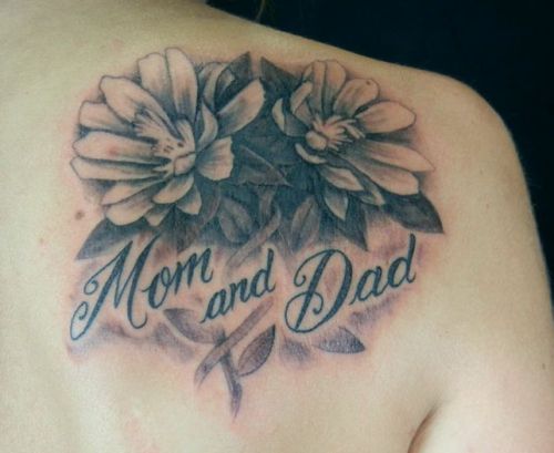 10+ Meaningful Mom and Dad Tattoo Designs | I Fashion Styles