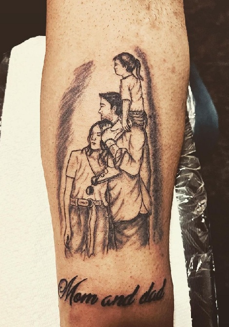 10+ Meaningful Mom and Dad Tattoo Designs | I Fashion Styles